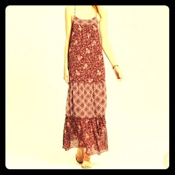 Knox Rose Dresses & Skirts - SALE!❤Knox Rose maroon maxi dress size medium NWOT